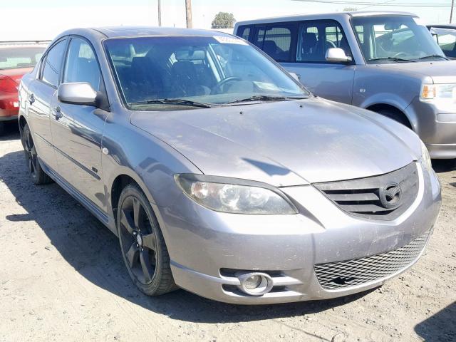 JM1BK123341167274 - 2004 MAZDA 3 S CHARCOAL photo 1