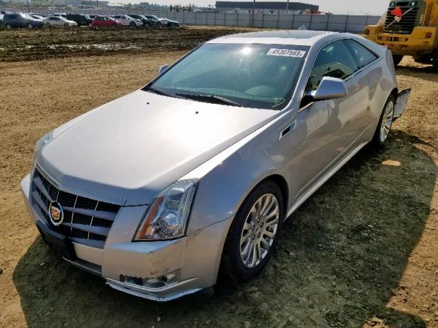 1G6DL1EDXB0108643 - 2011 CADILLAC CTS PERFOR SILVER photo 2