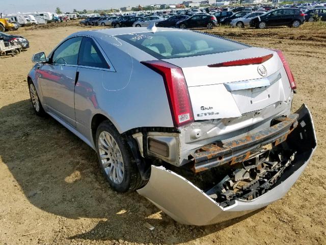 1G6DL1EDXB0108643 - 2011 CADILLAC CTS PERFOR SILVER photo 3