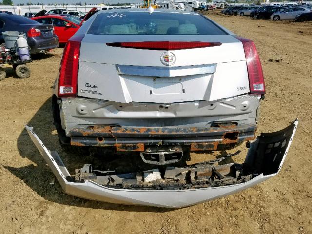 1G6DL1EDXB0108643 - 2011 CADILLAC CTS PERFOR SILVER photo 9