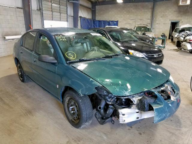 1G8AJ55F87Z200300 - 2007 SATURN ION LEVEL GREEN photo 1