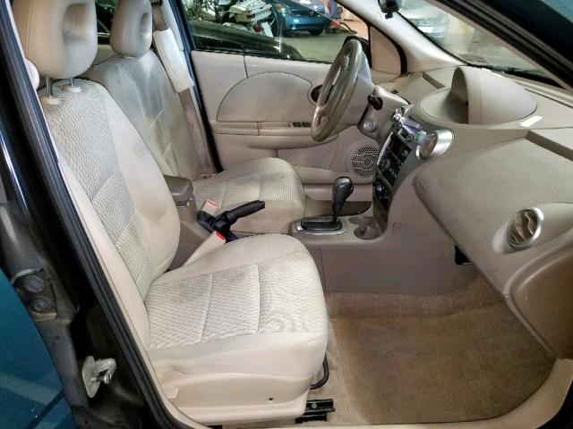 1G8AJ55F87Z200300 - 2007 SATURN ION LEVEL GREEN photo 5