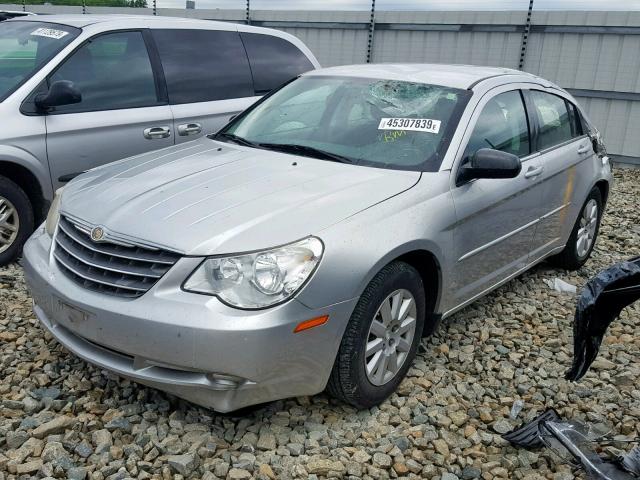 1C3LC46K38N156623 - 2008 CHRYSLER SEBRING LX SILVER photo 2