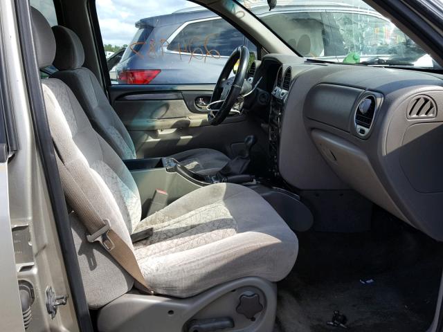 1GKDT13S432105360 - 2003 GMC ENVOY TAN photo 5