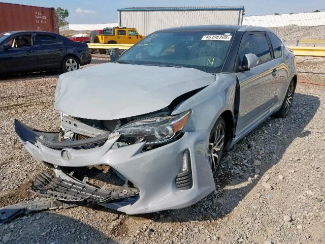 JTKJF5C79FJ010871 - 2015 TOYOTA SCION TC ნაცრისფერი ფოტო 2
