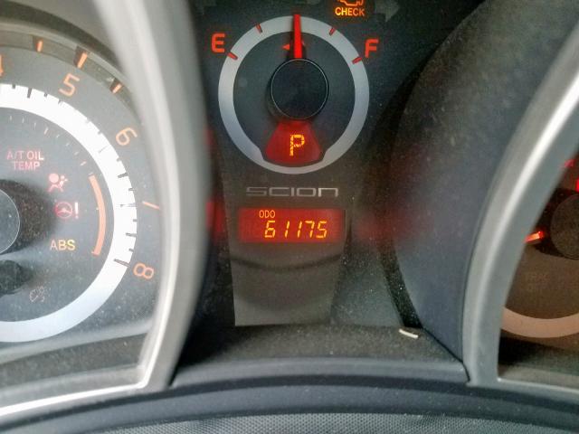 JTKJF5C79FJ010871 - 2015 TOYOTA SCION TC ნაცრისფერი ფოტო 8