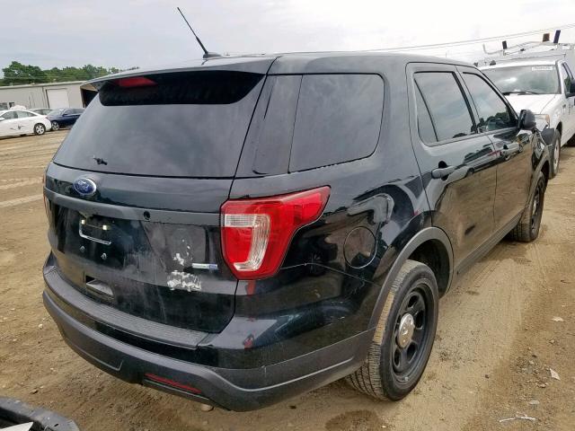 1FM5K8AR4JGA21787 - 2018 FORD EXPLORER P BLACK photo 4