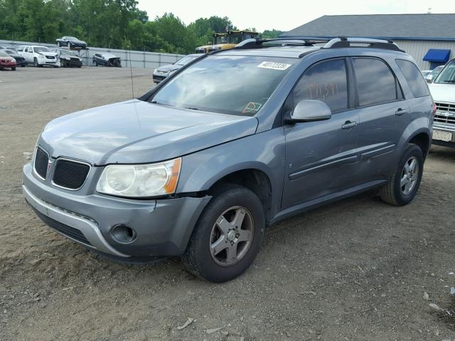 2CKDL63F466104432 - 2006 PONTIAC TORRENT GRAY photo 2