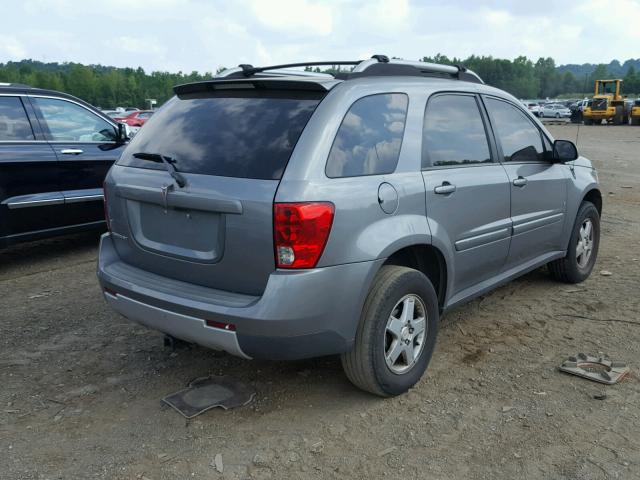 2CKDL63F466104432 - 2006 PONTIAC TORRENT GRAY photo 4