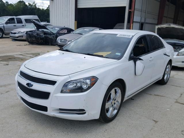 1G1ZD5EU1BF366790 - 2011 CHEVROLET MALIBU 2LT WHITE photo 2