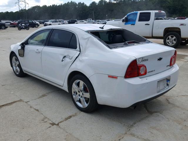 1G1ZD5EU1BF366790 - 2011 CHEVROLET MALIBU 2LT WHITE photo 3