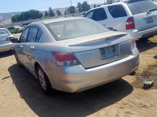 1HGCP26448A130367 - 2008 HONDA ACCORD LXP SILVER photo 3