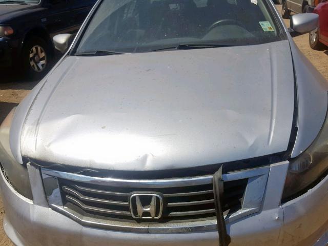 1HGCP26448A130367 - 2008 HONDA ACCORD LXP SILVER photo 7