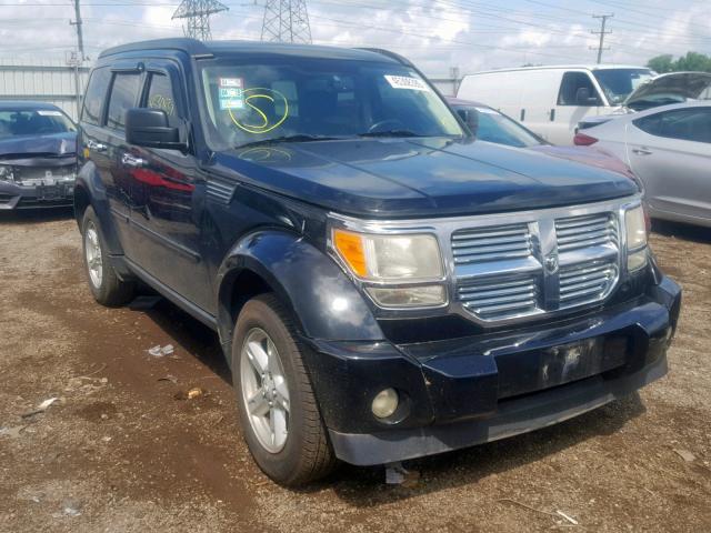 1D8GU58K17W556459 - 2007 DODGE NITRO SLT BLACK photo 1