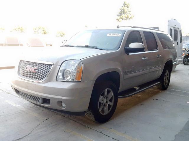 1GKFK66888J231064 - 2008 GMC YUKON XL D TAN photo 2