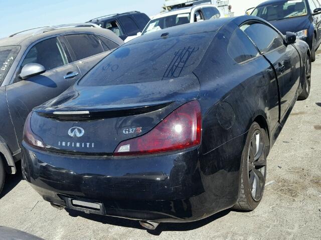 JNKCV64E89M601118 - 2009 INFINITI G37 BASE BLACK photo 4