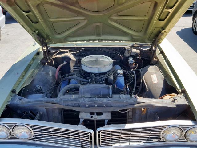 8P54Y110760 - 1968 FORD GALAXY GREEN photo 7