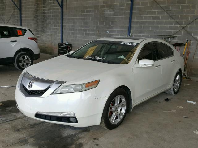 19UUA86539A018579 - 2009 ACURA TL WHITE photo 2