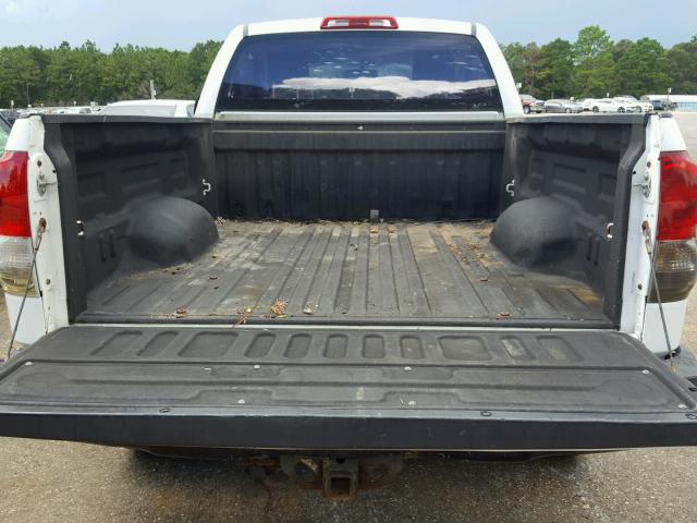 5TFKV52137X001285 - 2007 TOYOTA TUNDRA WHITE photo 6