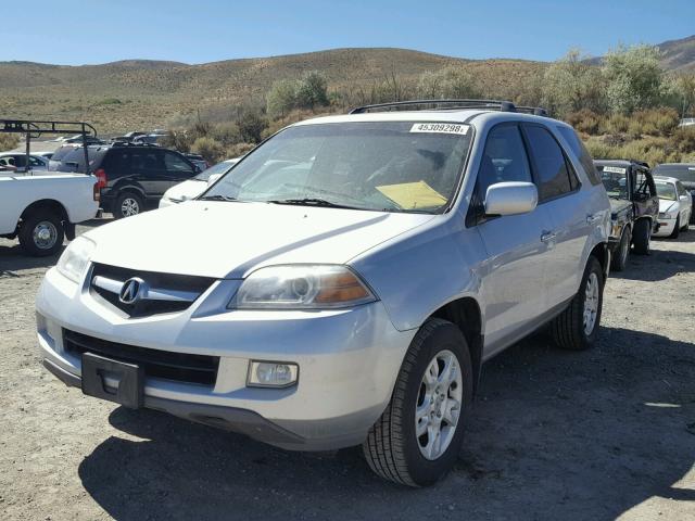 2HNYD18644H513530 - 2004 ACURA MDX TOURIN SILVER photo 2