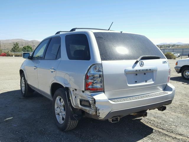 2HNYD18644H513530 - 2004 ACURA MDX TOURIN SILVER photo 3