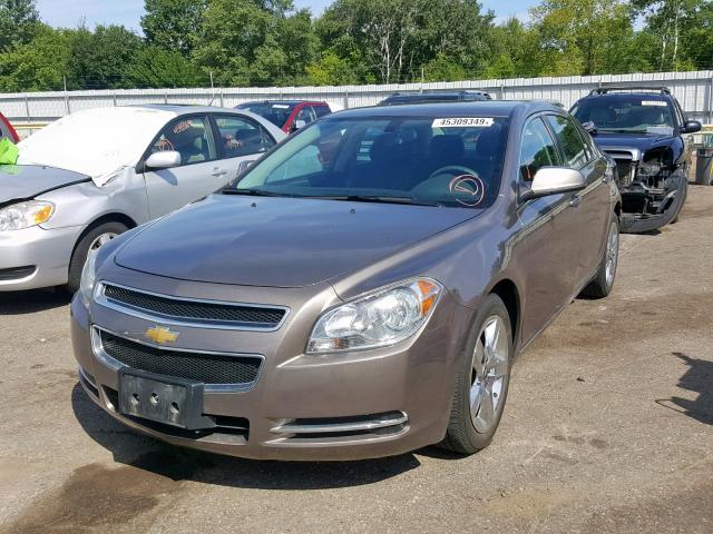 1G1ZC5EBXAF301131 - 2010 CHEVROLET MALIBU 1LT 灰色 照片 2