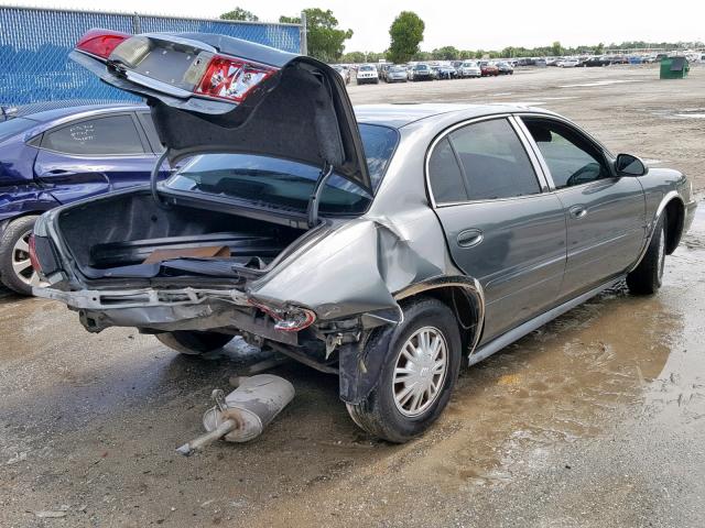 1G4HR54K34U247959 - 2004 BUICK LESABRE LI GRAY photo 4