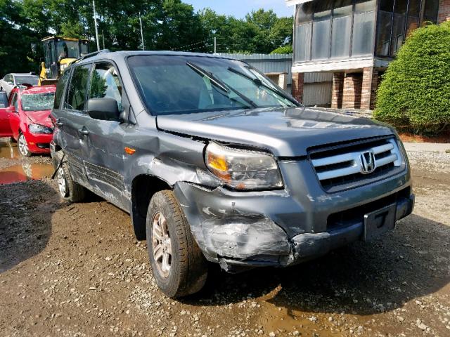 5FNYF18278B050162 - 2008 HONDA PILOT VP GRAY photo 1