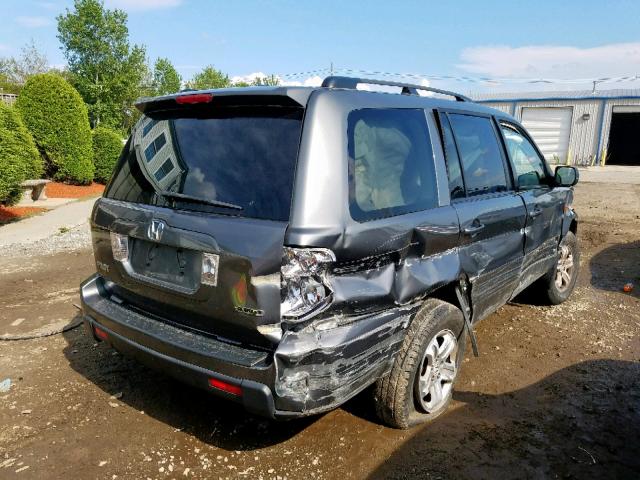 5FNYF18278B050162 - 2008 HONDA PILOT VP GRAY photo 4