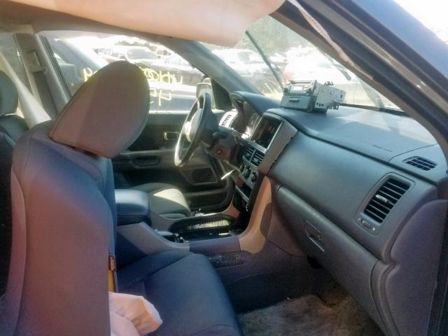 5FNYF18278B050162 - 2008 HONDA PILOT VP GRAY photo 5