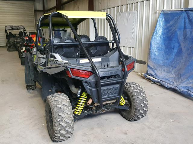 3NSVCE873JH016615 - 2018 POLARIS RZR 4 900 WHITE photo 3