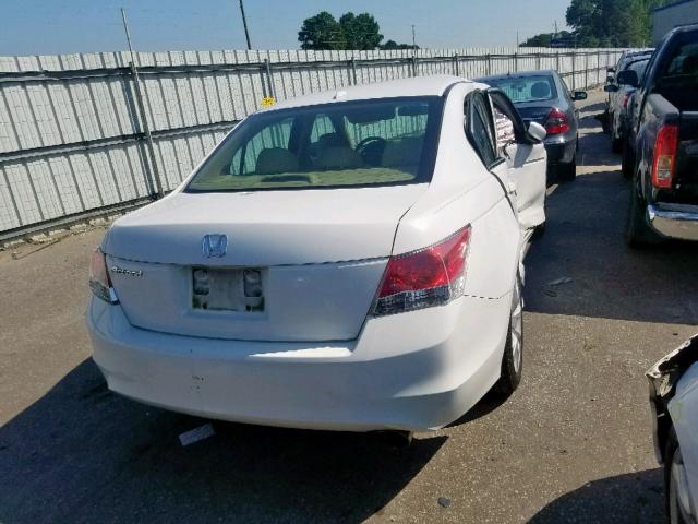 1HGCP2F84AA137117 - 2010 HONDA ACCORD EXL WHITE photo 4