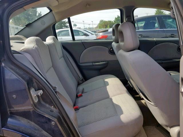 1G8AJ55F57Z195802 - 2007 SATURN ION LEVEL BLUE photo 6