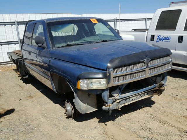 3B7KF236X2M294980 - 2002 DODGE RAM 2500 BLUE photo 1