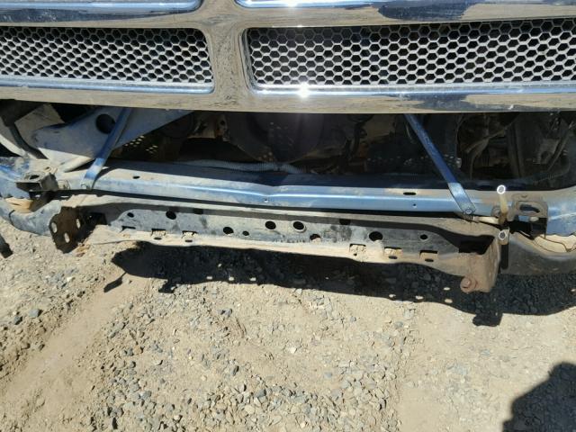 3B7KF236X2M294980 - 2002 DODGE RAM 2500 BLUE photo 9