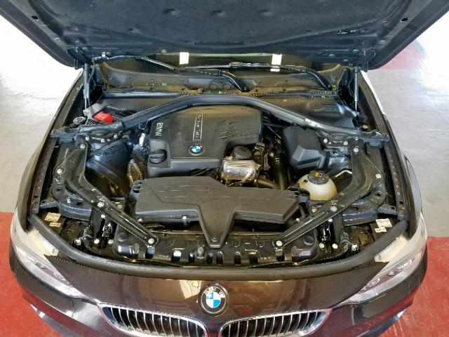 WBA3T1C58FP821281 - 2015 BMW 428 XI SUL BROWN photo 7