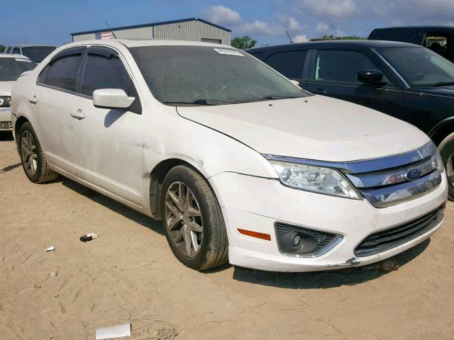 3FAHP0JA2AR173645 - 2010 FORD FUSION SEL WHITE photo 1