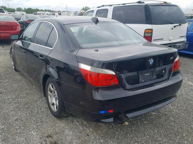 WBANA53544B847716 - 2004 BMW 525 I BLACK photo 3