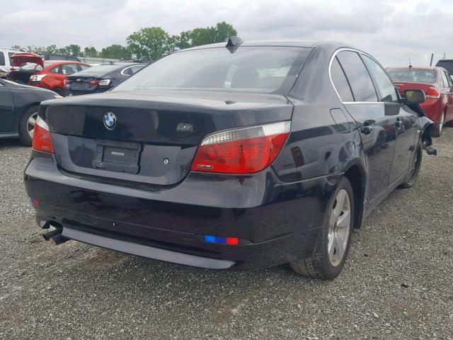 WBANA53544B847716 - 2004 BMW 525 I BLACK photo 4