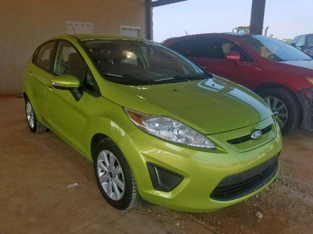 3FADP4EJ9DM142443 - 2013 FORD FIESTA SE GREEN photo 1