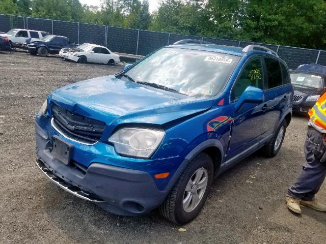 3GSCL33P19S542197 - 2009 SATURN VUE XE BLUE photo 2