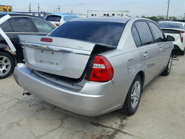 1G1ZS58F87F314860 - 2007 CHEVROLET MALIBU LS 银色 照片 4