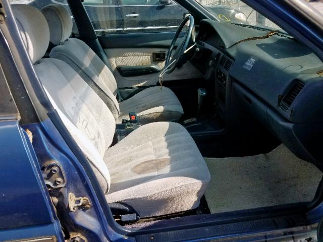 1Y1SK5467LZ096784 - 1990 GEO PRIZM BASE BLUE photo 5