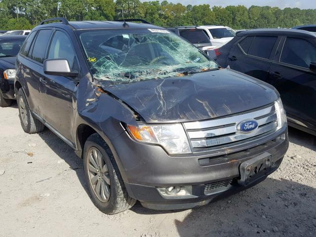 2FMDK3JC1ABB77013 - 2010 FORD EDGE SEL GRAY photo 1