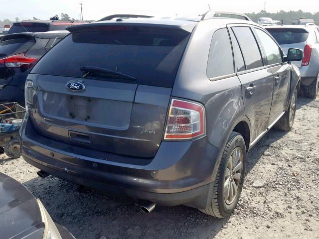 2FMDK3JC1ABB77013 - 2010 FORD EDGE SEL GRAY photo 4