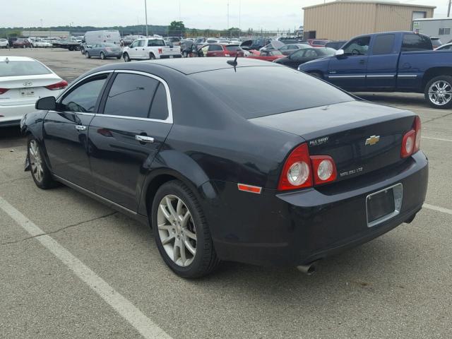 1G1ZE5E7XBF307499 - 2011 CHEVROLET MALIBU LTZ შავი ფოტო 3