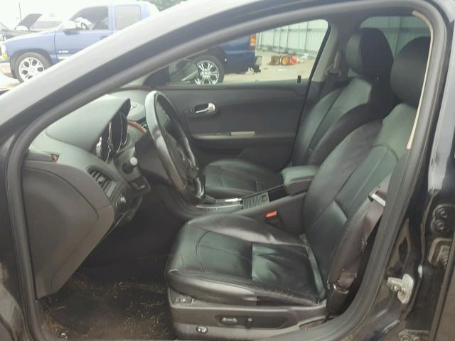 1G1ZE5E7XBF307499 - 2011 CHEVROLET MALIBU LTZ შავი ფოტო 5