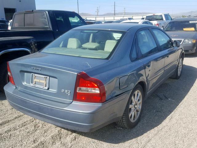 YV1TS91Z431301050 - 2003 VOLVO S80 T6 TUR GRAY photo 4