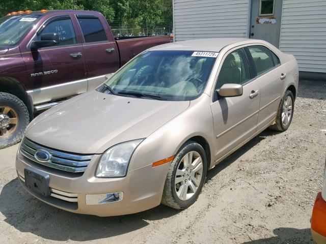 3FAHP08Z36R245455 - 2006 FORD FUSION SEL GOLD photo 2