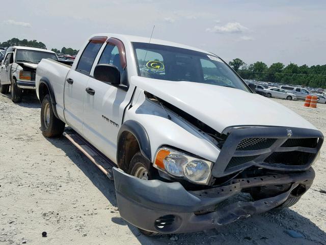 1D7HA18NX5J558581 - 2005 DODGE RAM 1500 S WHITE photo 1